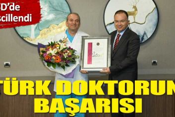 Türk doktorun buluşu ABD’de tescillendi